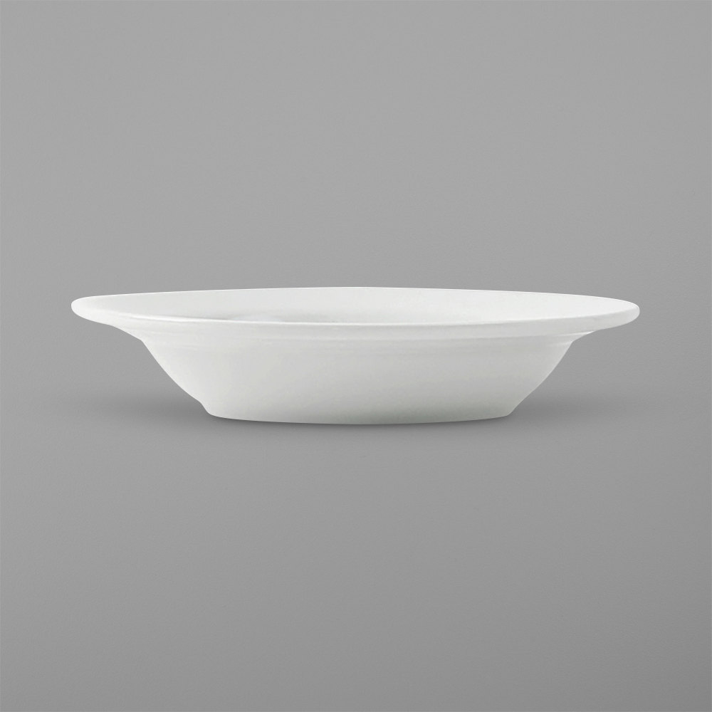 Picture of Tuxton CLD-050 3 oz Porcelain White Narrow Rim Fruit Dish