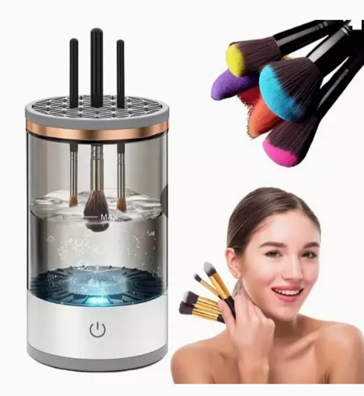 Picture of PERFECT PARTS 002664642 Automatic Brush Cleaner Electric Makeup Brush Cleaning Machine Fast Clean Dryer