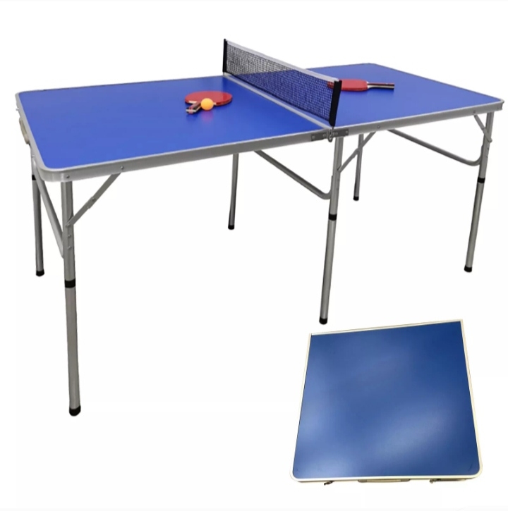 Picture of Xidan XI-571 Foldable Ping Pong Table with Net Indoor Outdoor Tennis Table Ping Pong Foldable