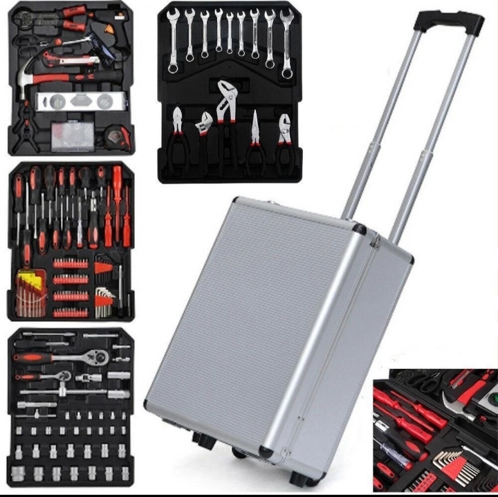 Picture of Kobalt GXXO88917775 799 PCS Tool Set Mechanics Tool Kit Wrenches Socket w/Trolley Case Box Organize