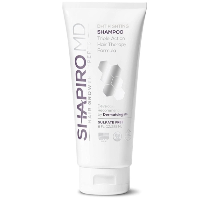 Picture of Shapiro MD SMD003 Shapiro MD Hair Loss Vegan Thickening Shampoo&#44; Hair Loss Treatment Men and Women Shapiro MD Hair-Loss Solutions