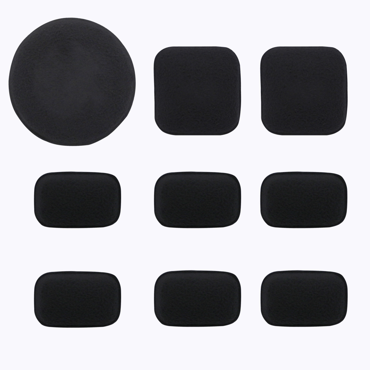 9 Piece Shock Absorbing Helmet Pad Set
