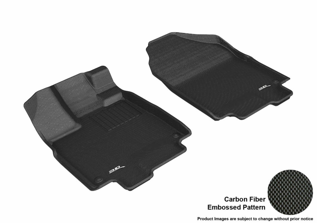 Kagu Floor Mat for 2018 Honda Odyssey R1 - Black
