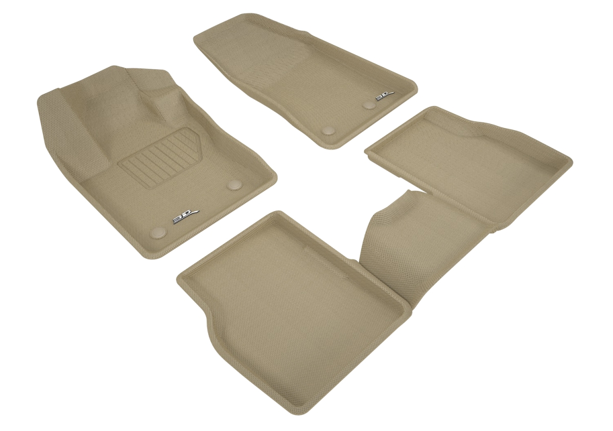 Kagu Floor Mat for 2017 to 2018 Jeep Compass R1 - Black