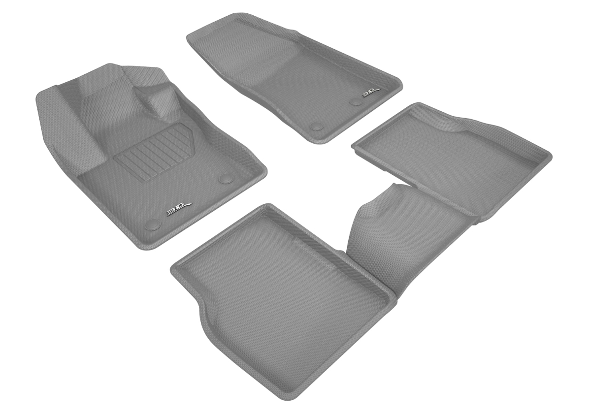 Kagu Floor Mat for 2017 to 2018 Jeep Compass R1 R2 - Black