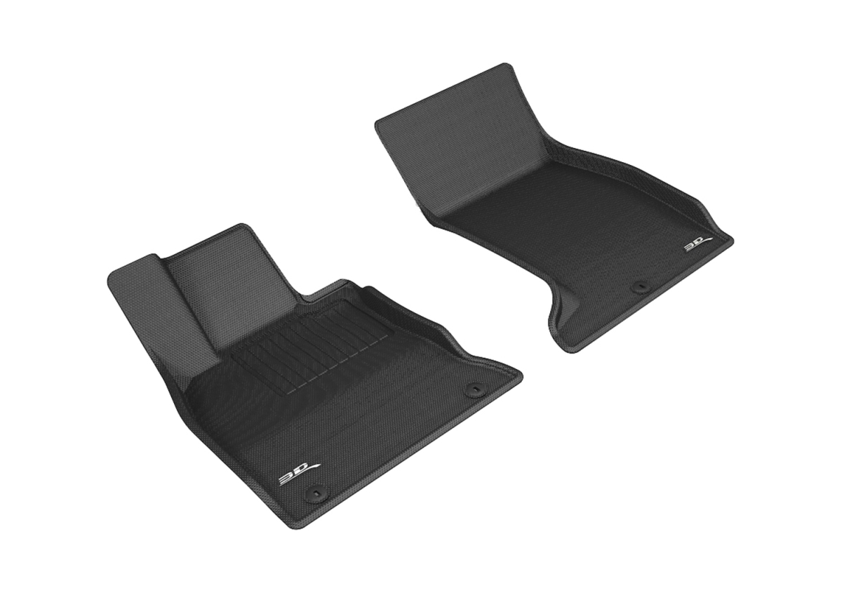 L1KA04511509 Kagu Floor Mat for 2018 Kia Stinger AWD R1, Black