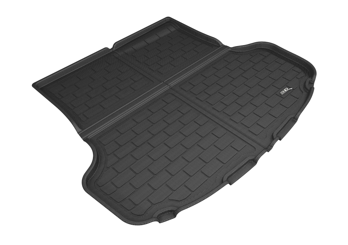 M1KA0451309 Kagu Cargo Liner Cross Fold Floor Mat for 2018 Kia Stinger, Black