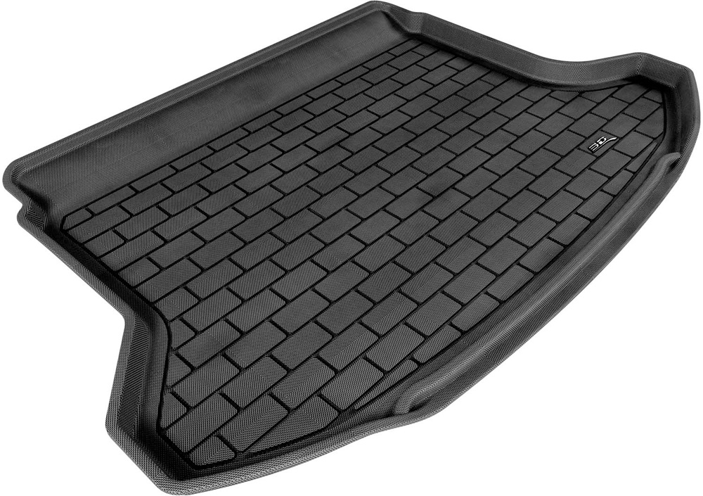 Benz C-Class Sedan W205 2016-2018 Kagu Mat with Cargo Liner Stowable - Black - C10