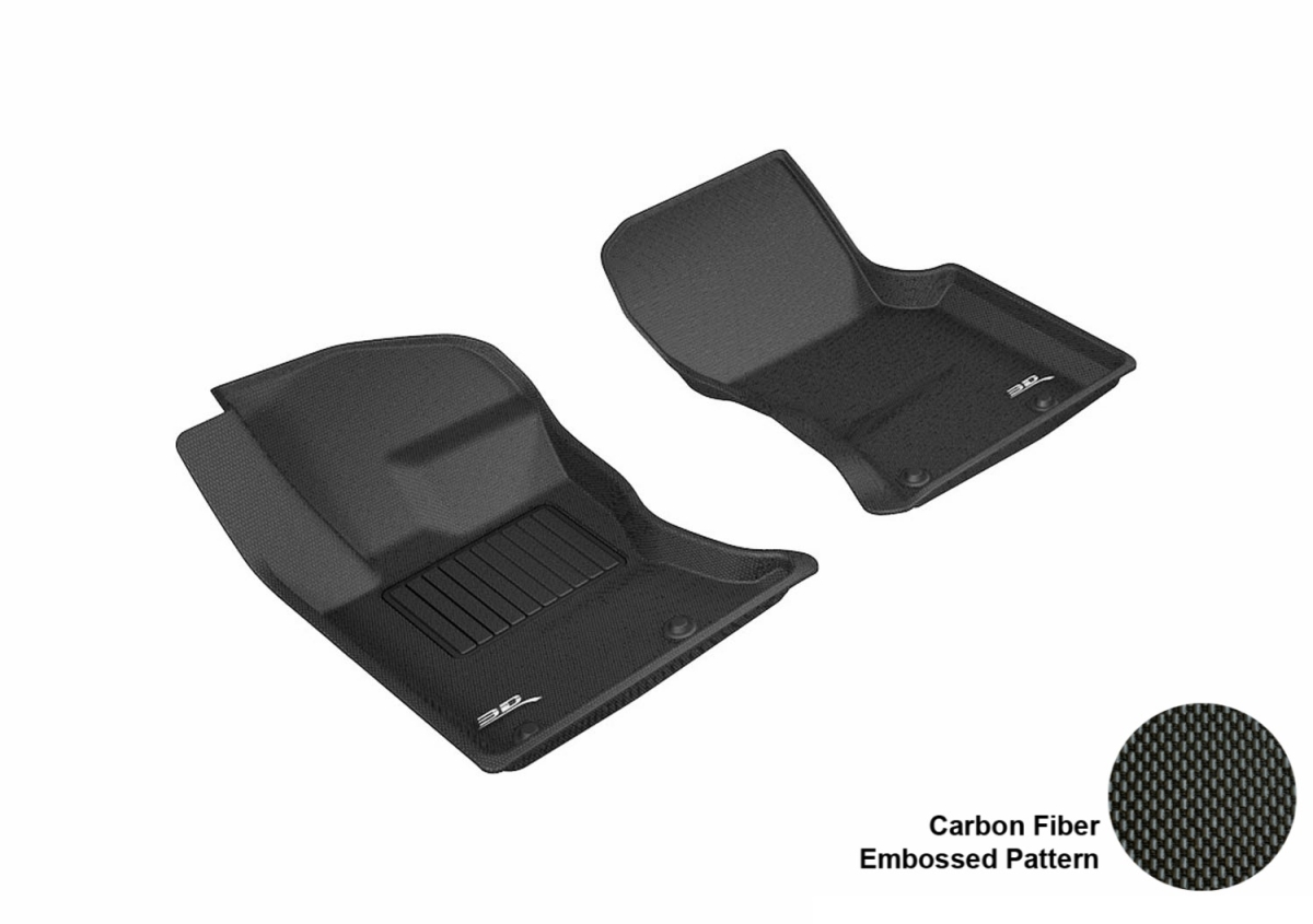 Kagu First Row Floor Mat for 2017-2018 Jaguar F-Pace - Black