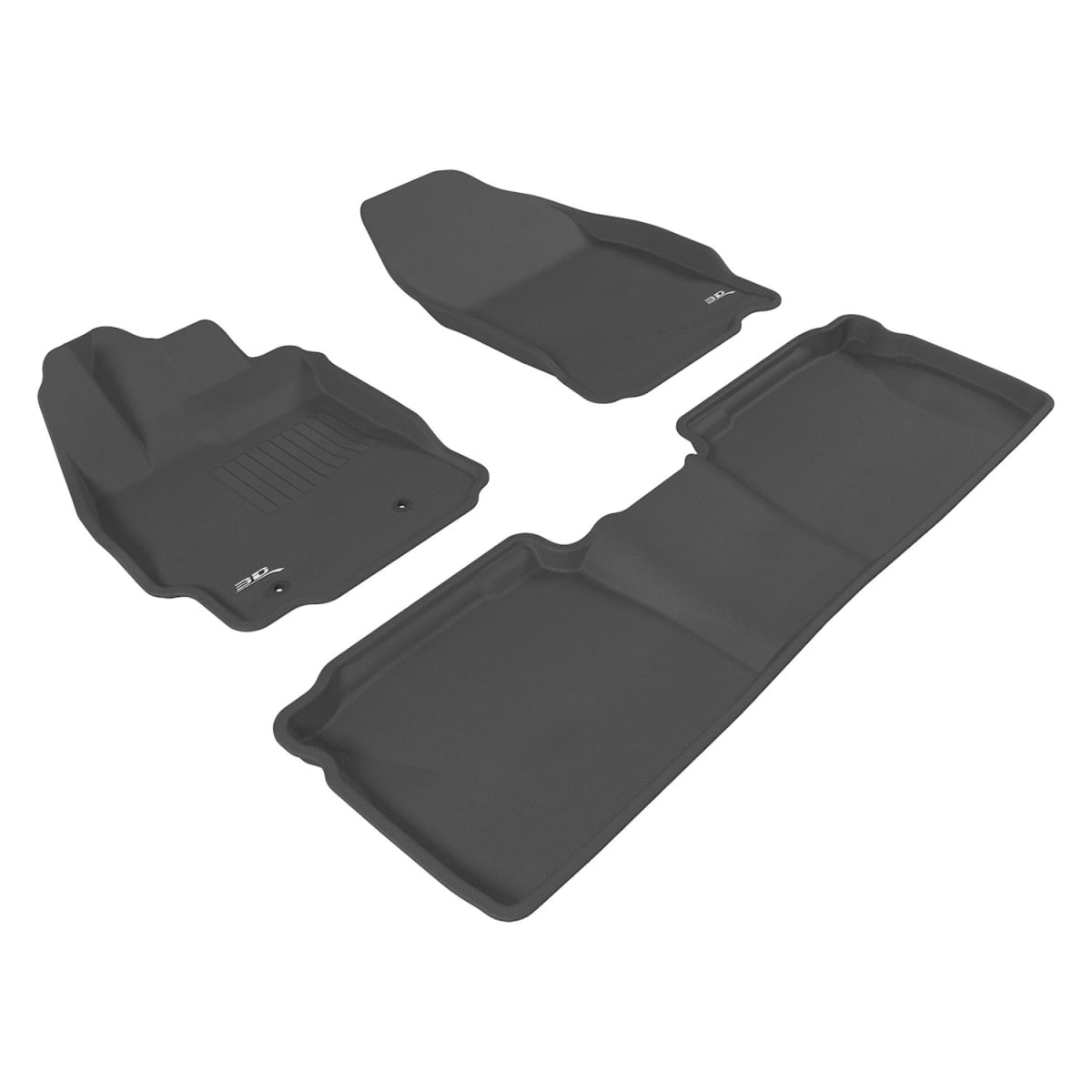 L1SC00101509 Kagu 1st & 2 Row Floor Mat for 2011-2013 Scion TC - Black