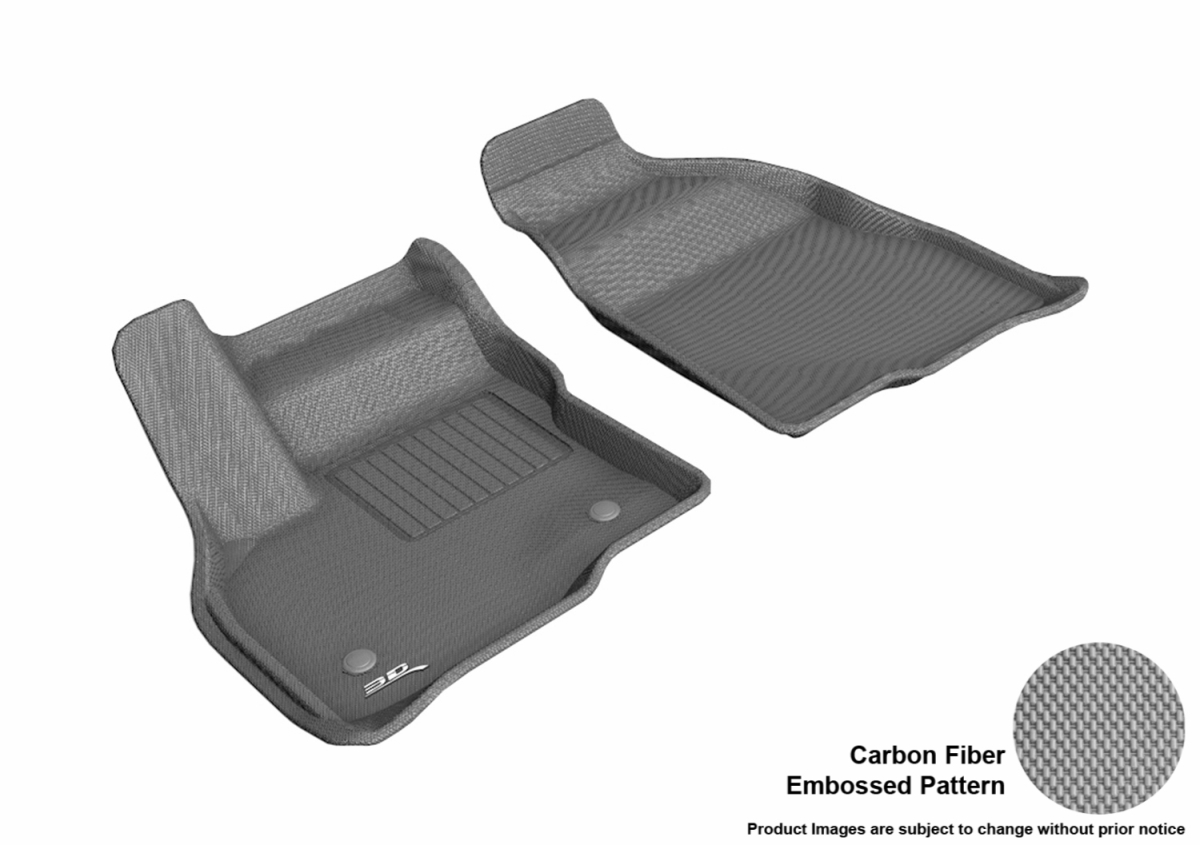 Kagu R1 Floor Mat for 2017-2019 Chevrolet Bolt EV, Gray