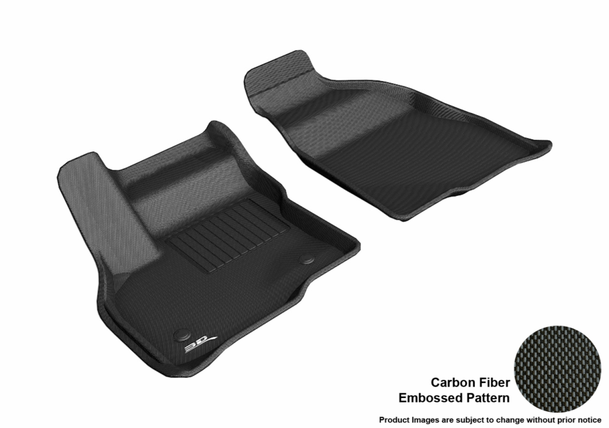 Kagu R1 Floor Mat for 2017-2019 Chevrolet Bolt EV, Black