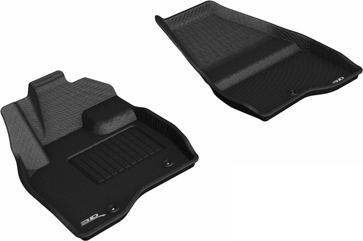 Kagu R1 Floor Mat for 2017-2018 Ford Explorer, Black