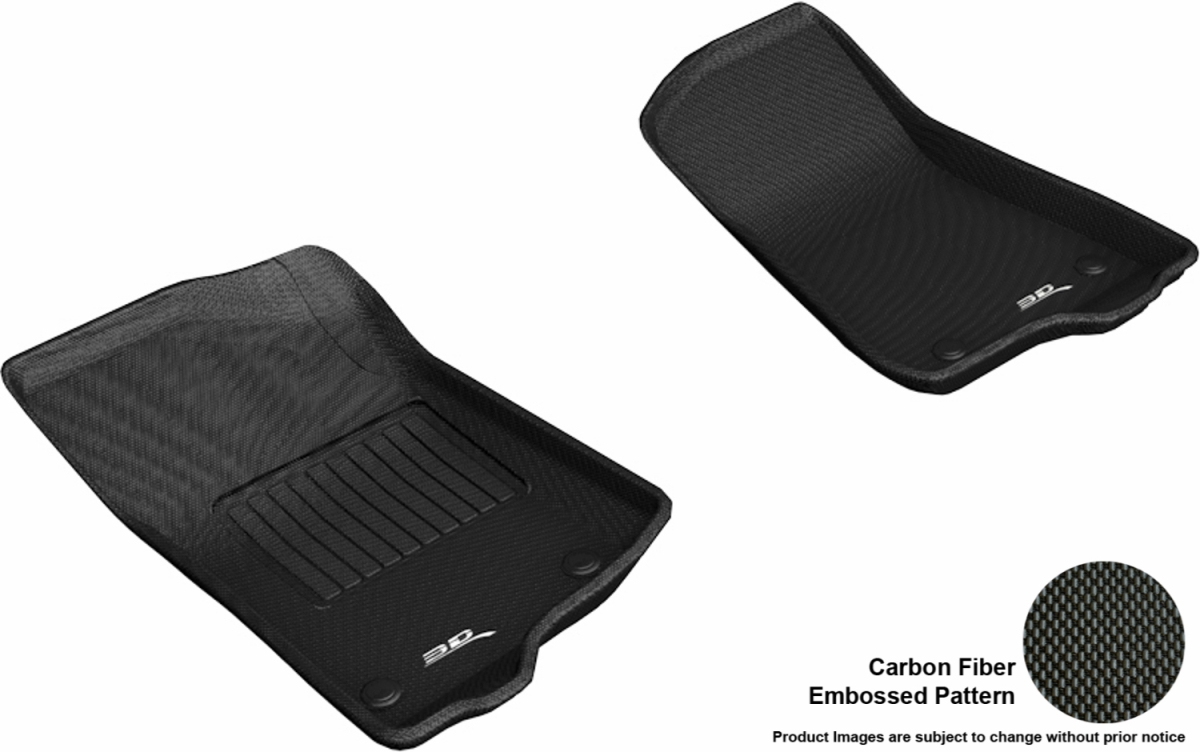Kagu R1 Floor Mat for 2018 Jeep Wrangler Jl Unlimited, Black