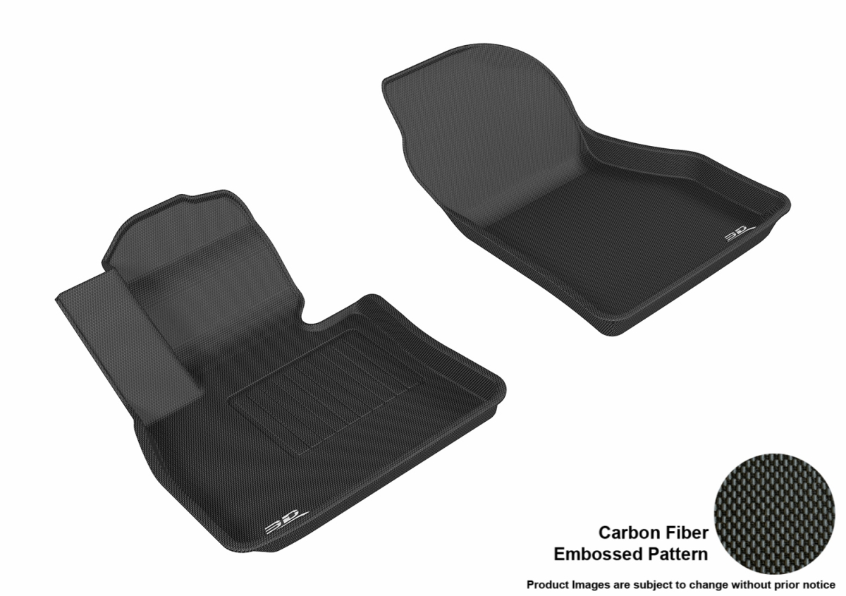 Kagu R1 Floor Mat for 2016-2018 X1 & 2018 X2 BMW, Black