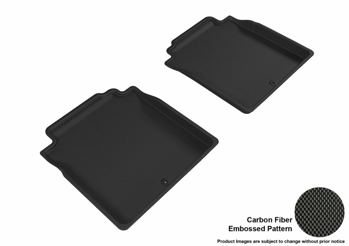 kagu R2 Floor Mat for 2017-2018 Genesis G90, Black