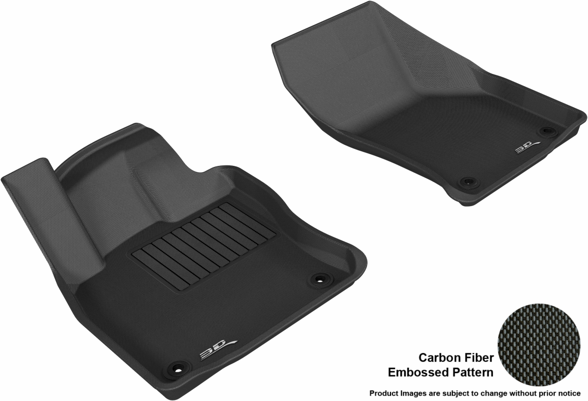 Kagu R1 Floor Mat for 2015-2018 Volkswagen Golf, Black
