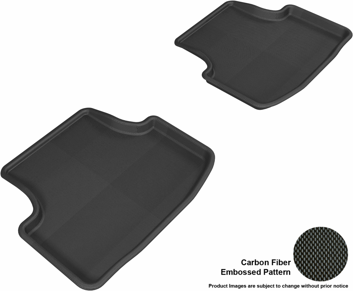Kagu R2 Floor Mat for 2015-2018 Volkswagen Golf, Black