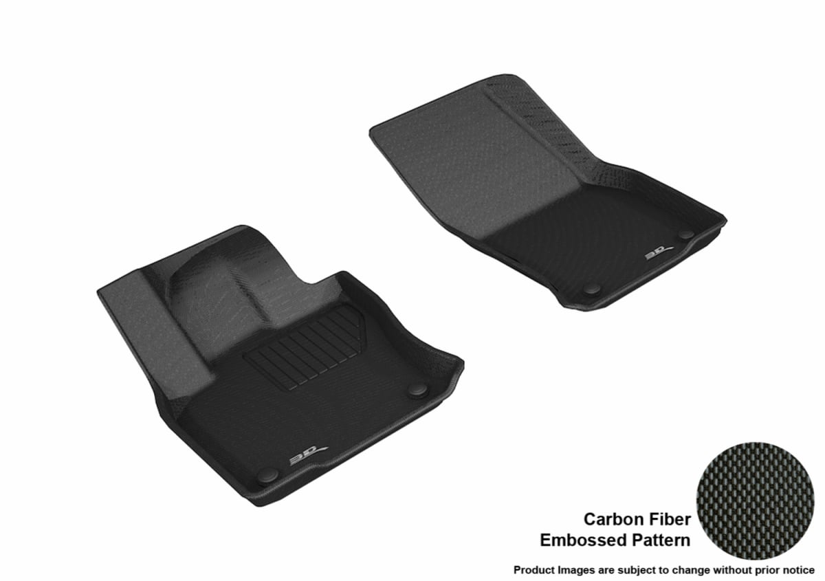 Kagu R1 Floor Mat for 2018 Volkswagen Tiguan, Black