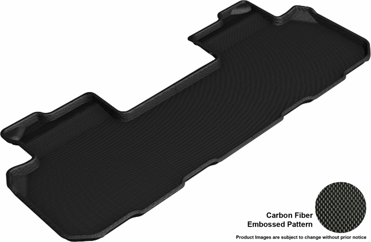 Kagu R2 Floor Mat for 2018-2019 Chevrolet Traverse, Black