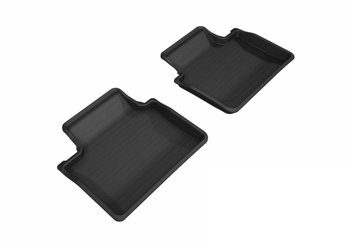 Kagu First Row Floor Mats for 2017-2018 Porsche Panamera - Black