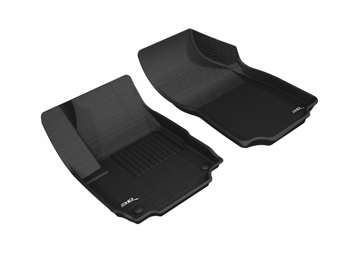 Kagu First Row Floor Mats for 2018-2019 GMC Terrain - Black