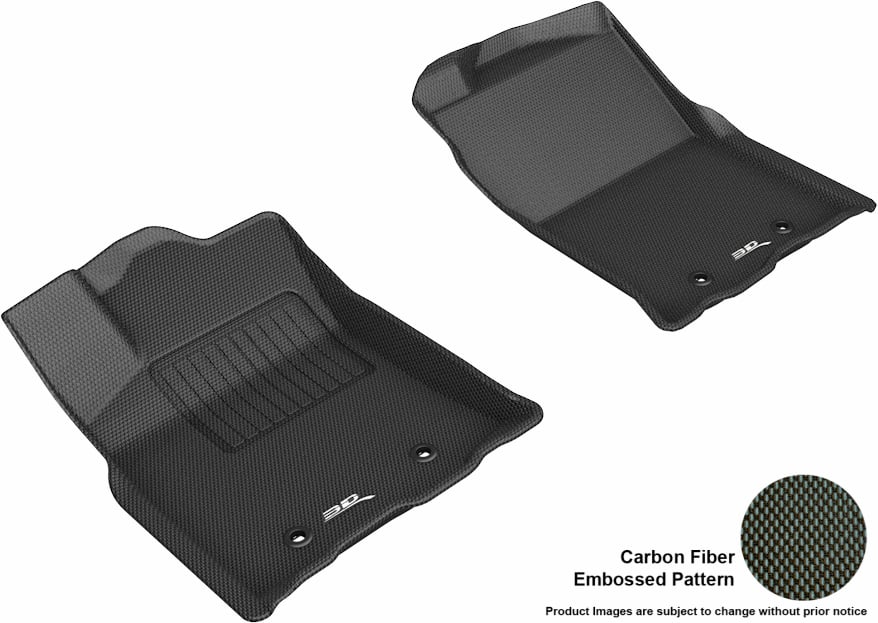 L1TY24911509 Toyota Tacoma Access & Double Cab F2 Floor Liner for 2018 to 2019 Kagu R1 - Black