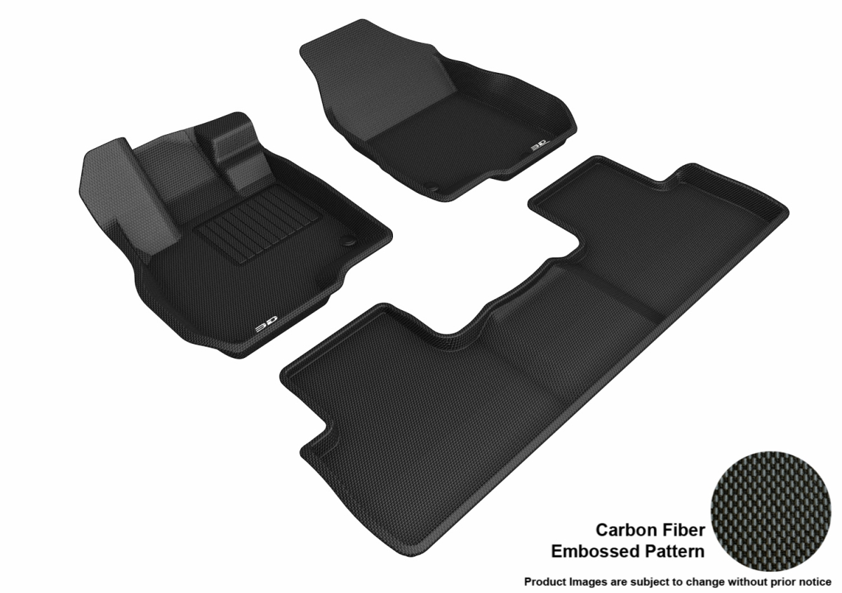 Picture of 3D MAXpider L1AC01401509 Acura RDX F2 Floor Liner for 2019 Kagu R1 & R2 - Black