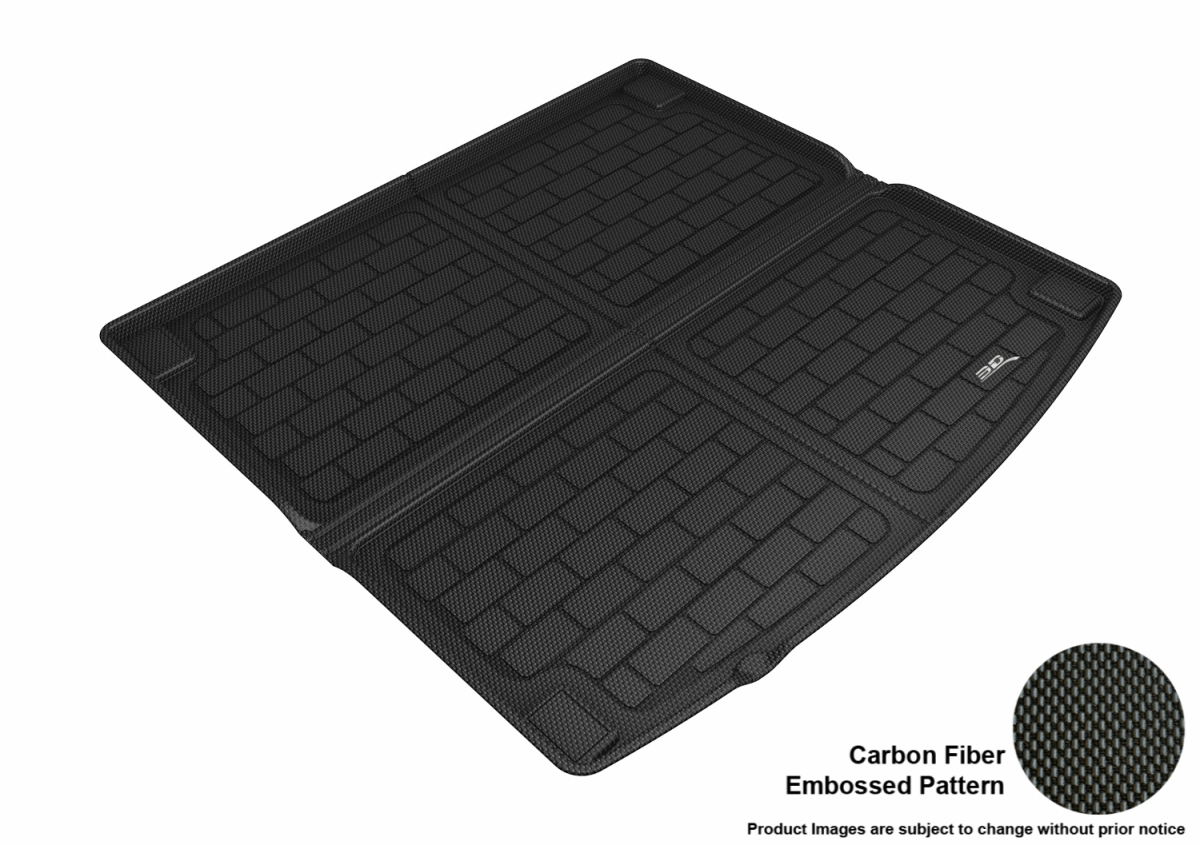 Porsche Cayenne F2 Floor Liner for 2019 Kagu Cross Fold Cargo - Black