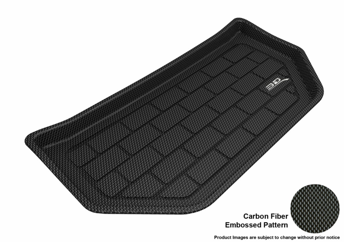 Tesla Model S F2 Floor Liner for 2012-2017 Kagu Front Cargo - Black