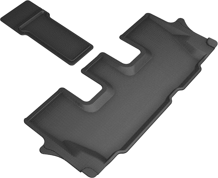 3D MAXpider L1KA05131509 Kia Telluride 7-Seat 2020 Kagu 3rd Row Floor Liner; Black - 2 Piece