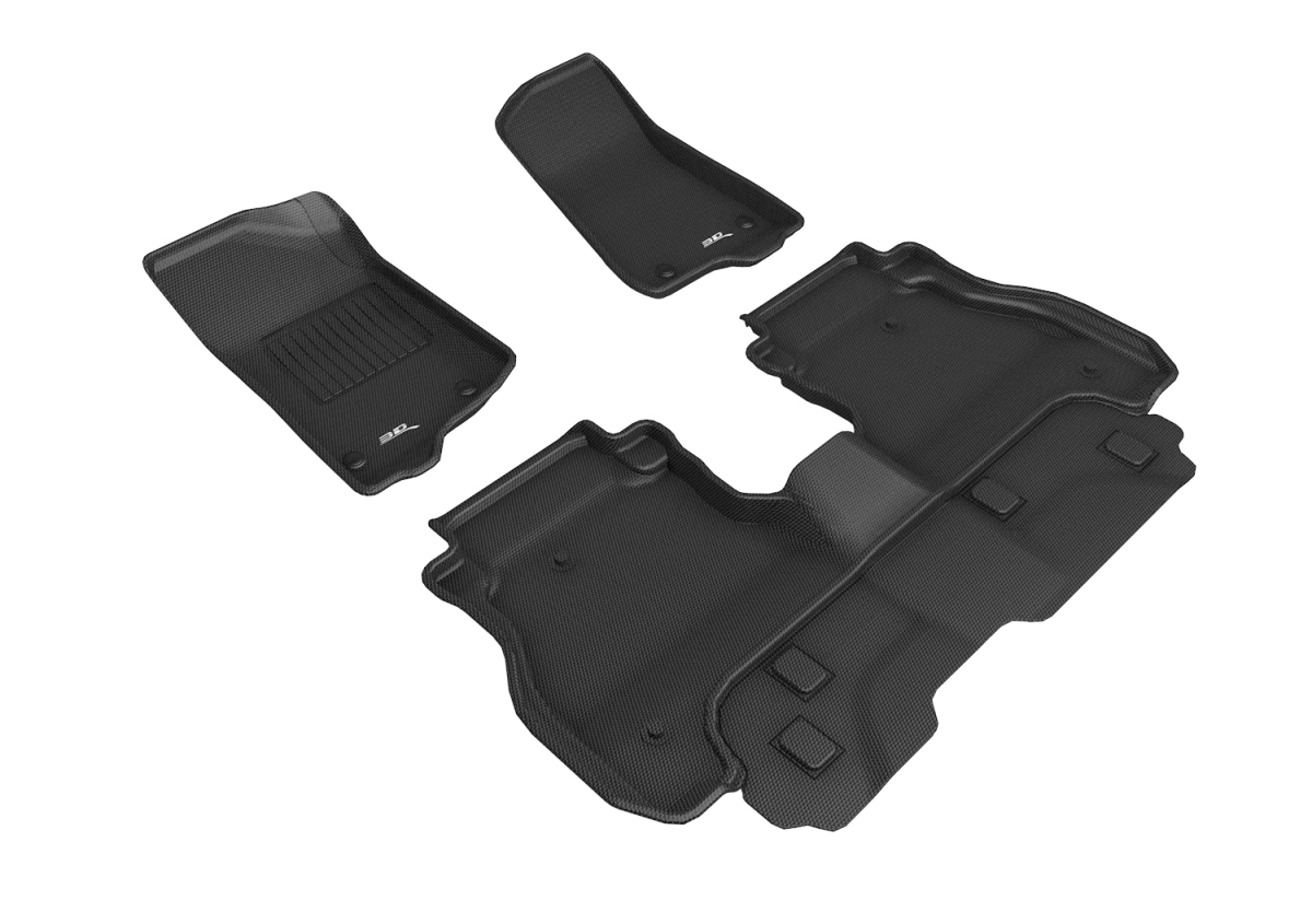 Jeep Gladiator Jt 2020 Kagu 1st & 2nd Row Floor Liner, Black -  LastPlay, LA3847289