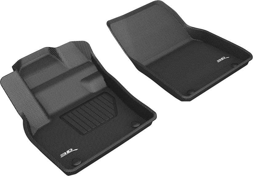 Picture of 3D MAXpider L1VV03011509 Kagu First Row Floor Liners for 2019-2020 Volvo XC40 - Black