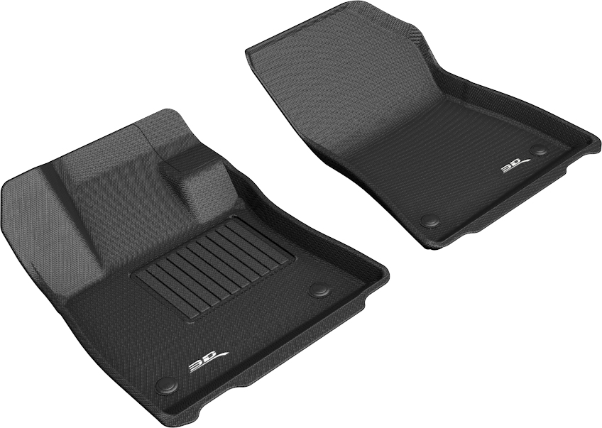 Picture of 3D MAXpider L1IN03111509 Kagu First Row Floor Liners for 2019-2020 Infiniti QX50 - Black