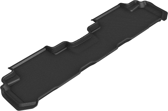 2nd Row Floor Mat Set for 2019-2021 Subaru Ascent, Black - Kagu
