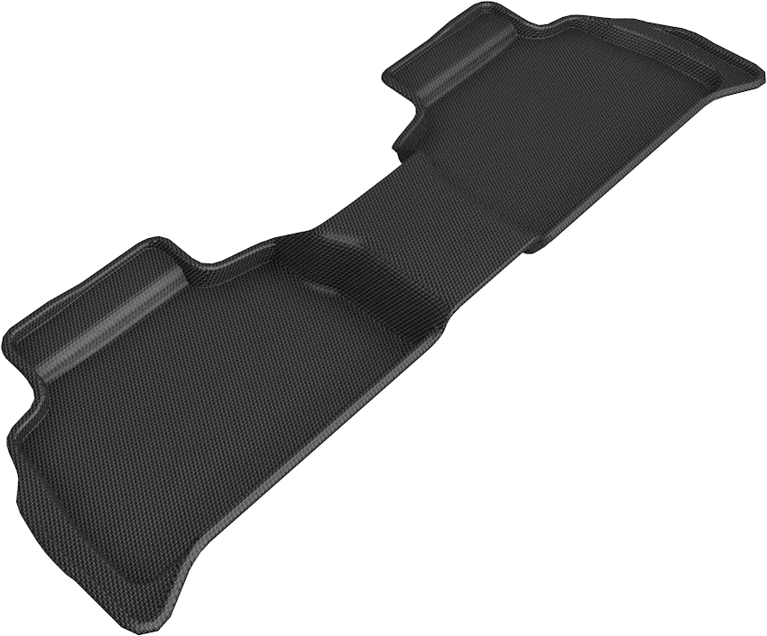 2nd Row Floor Mat Set for 2020-2021 BMW X6 G06, Black - Kagu