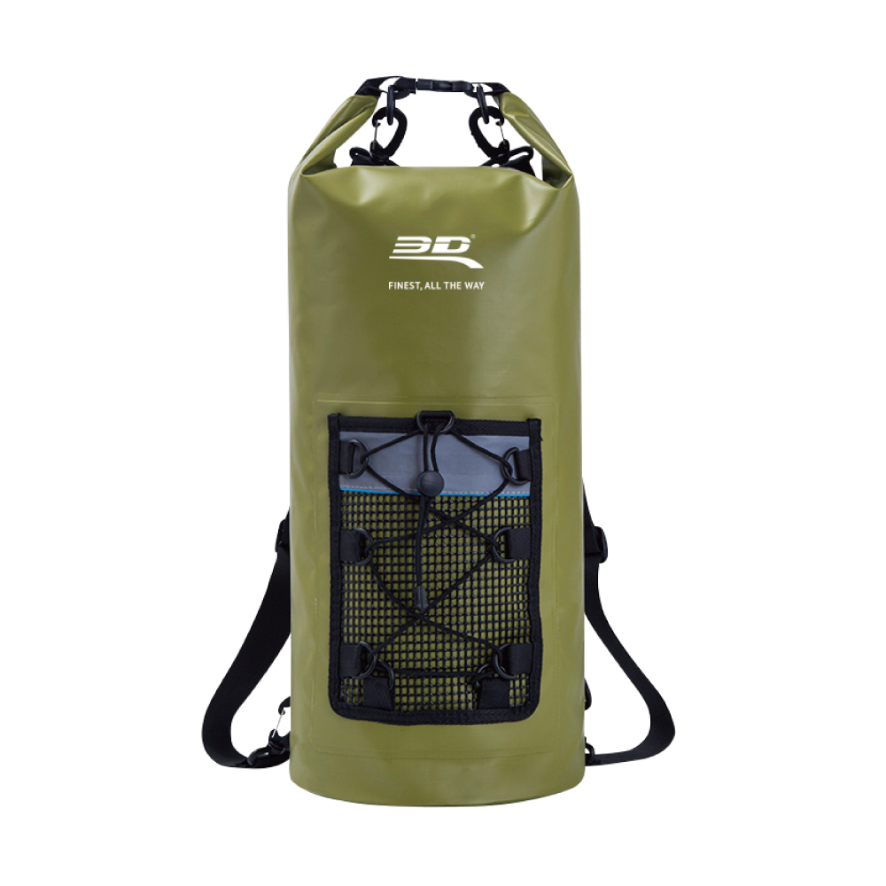 Picture of 3D MAXpider 6117-AG Roll-Top Dry Bag Backpack - Army Green