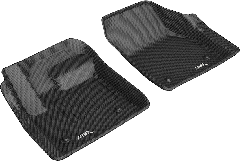 Land Rover Range Rover Evoque Floor Liners for 2020-2020 Kagu Black R1