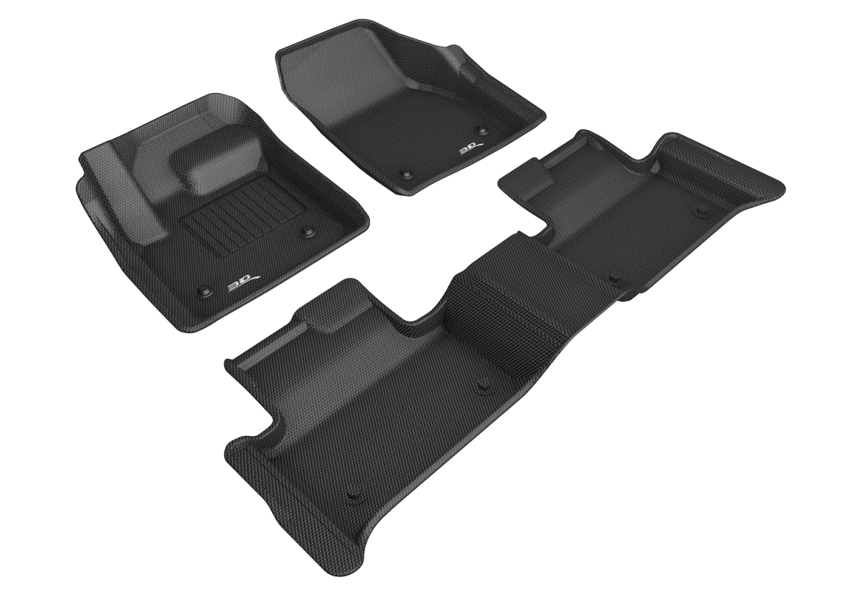 Land Rover Range Rover Evoque Floor Liners for 2020-2020 Kagu Black R1 R2