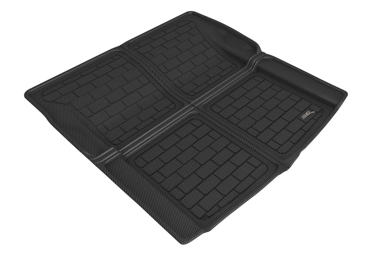 Kagu Cross Fold Cargo Liner for 2019-2021 Volvo S60 with Spare, Black
