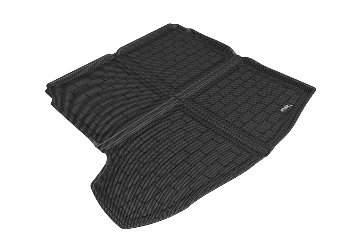 Kagu Black Cross Fold Cargo Liner for 2019-2021 Mazda Mazda3 Sedan