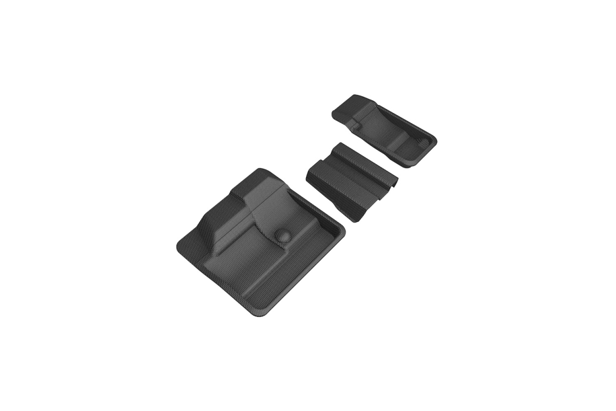 L1TL03631509 Kagu 3rd Row Floor Liner for 2021-2021 Tesla Model Y, Black