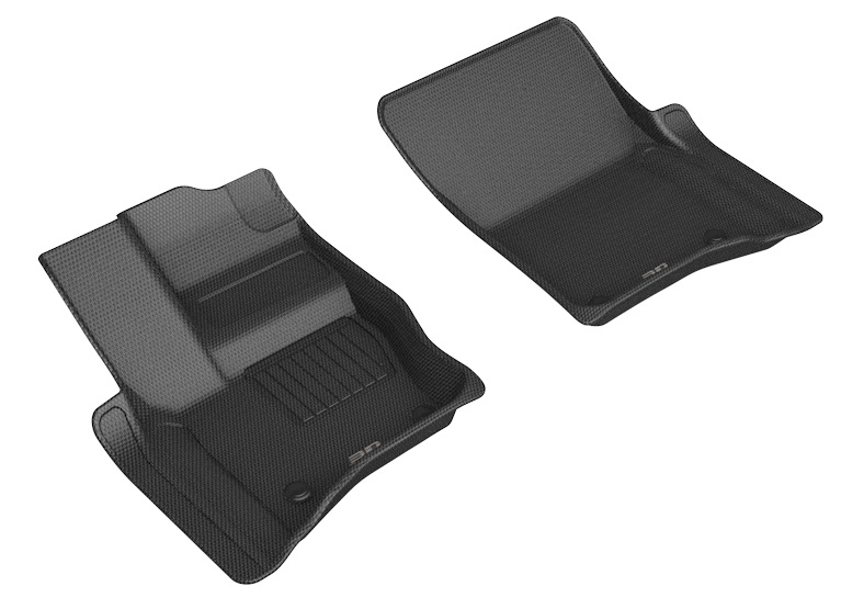 R1 Floor Mat for 2020-2021 Land Rover Defender 90 & Defender 110, Black - 2 Piece