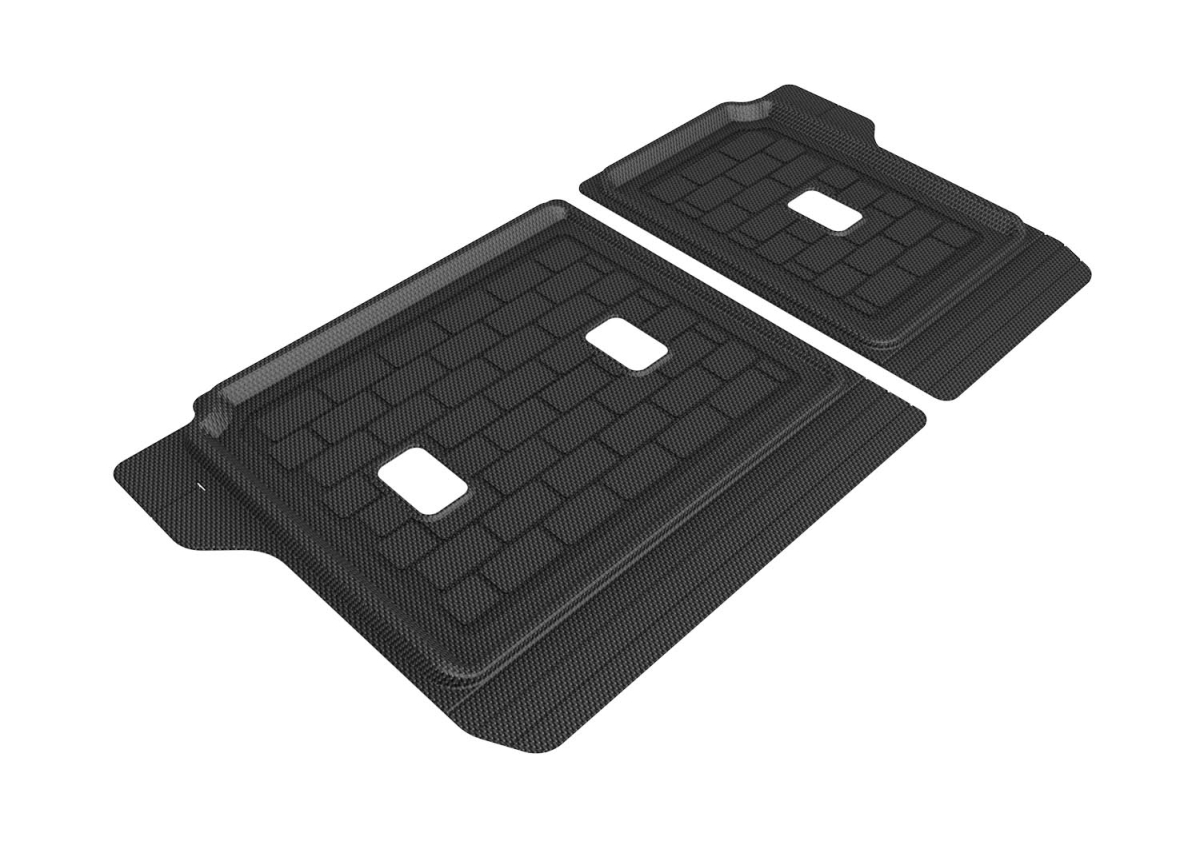 M1NS1371309 Seatback Protector Cargo Liners for 2021-2022 Nissan Rogue, Black - 2 Piece