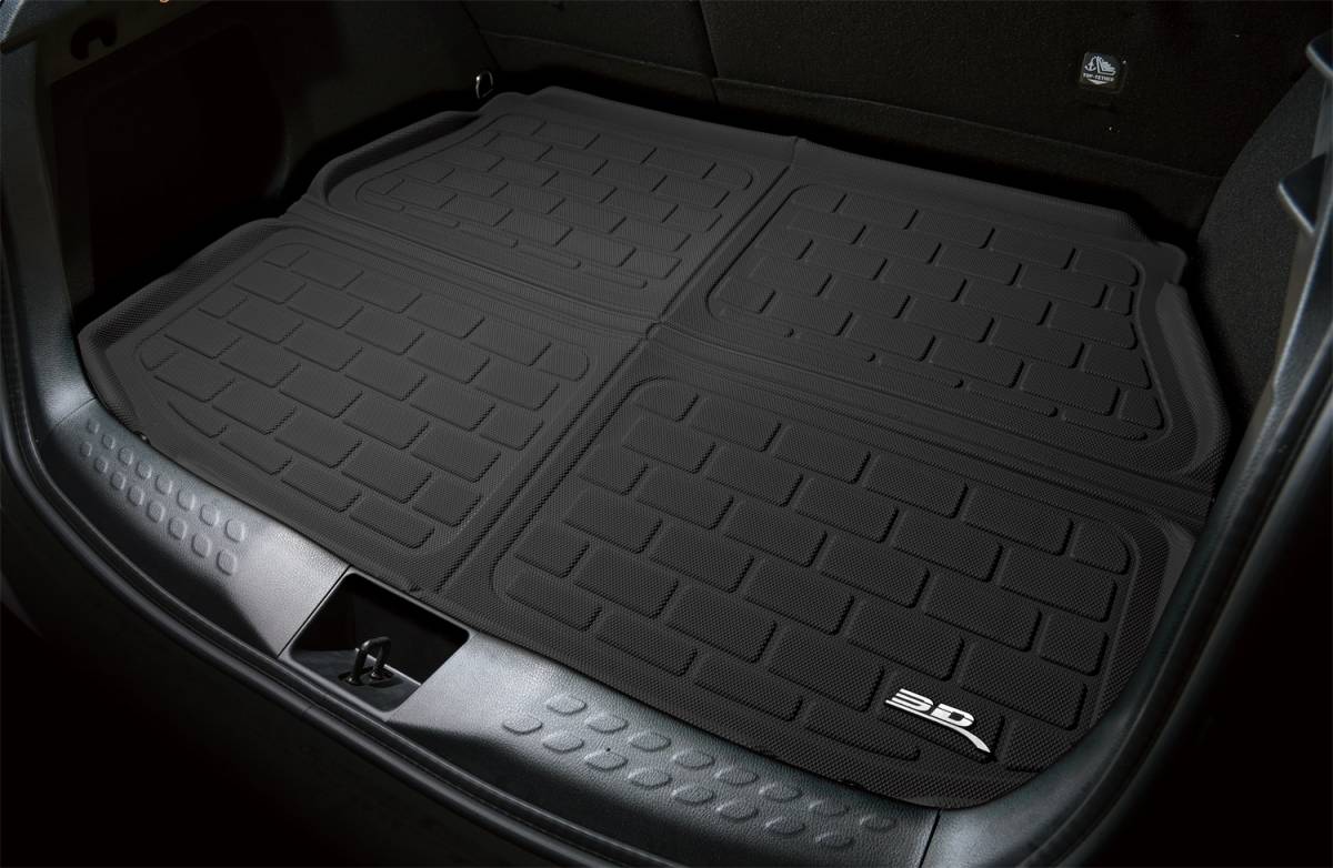 Kagu Black Lower Cargo Liner for 2021-2021 Tesla Model-Y 7-Seat