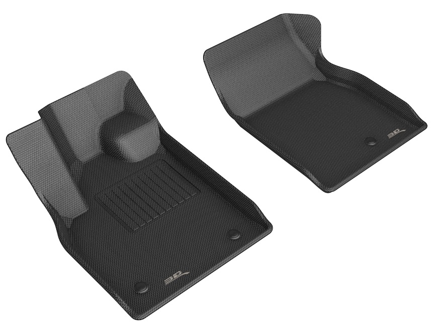 Kagu Floor Mat & Cargo Liner for 2021 Ford Mustang Mach-E, Black