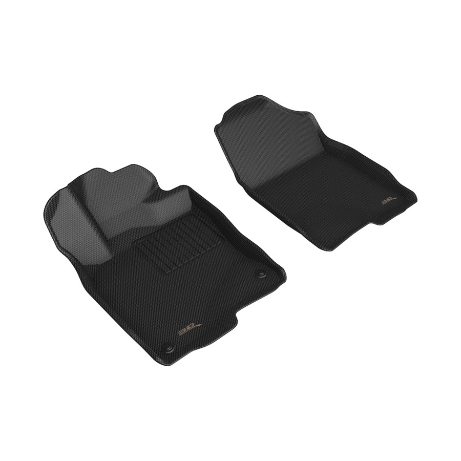 Kagu 1st Row Floor Liner Set for 2022 Honda Civic, Black