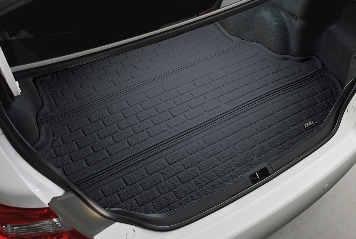 M1TL0401309 Kagu Front Cargo Floor Mats for 2021-2023 Tesla Model S, Black