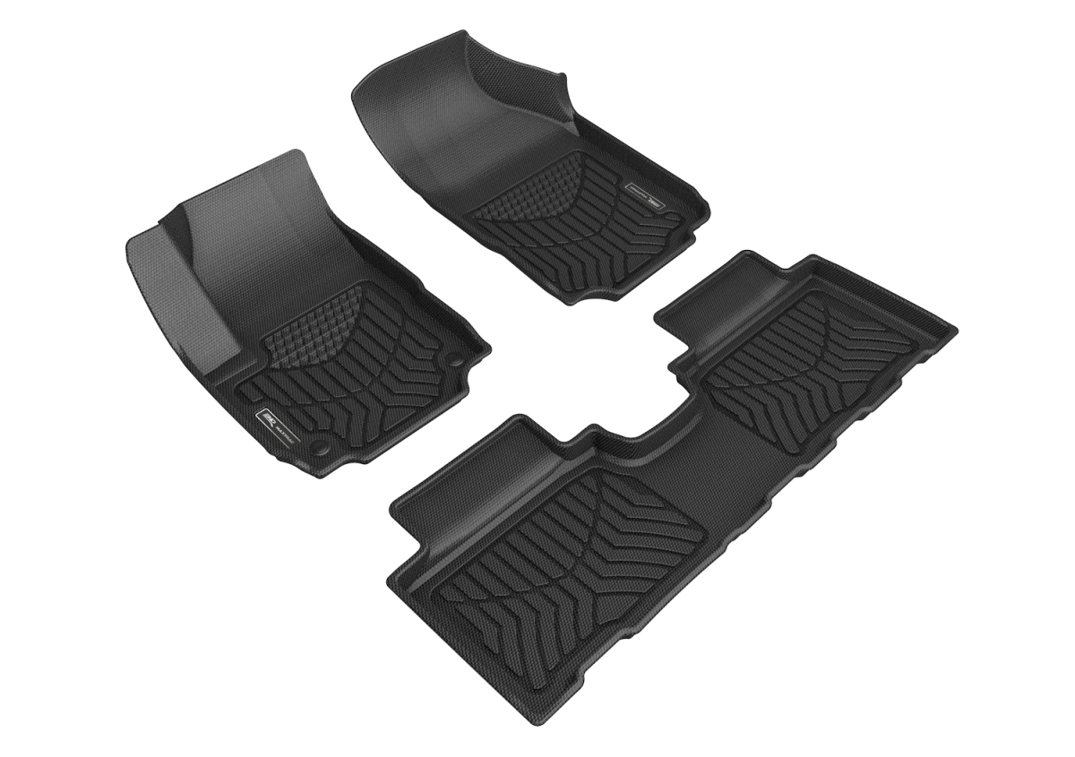 Picture of 3D MAXpider A5CH08501809 Chevrolet Equinox Floor Mat for 2018-2022 Maxtrac R1 & R2&#44; Black