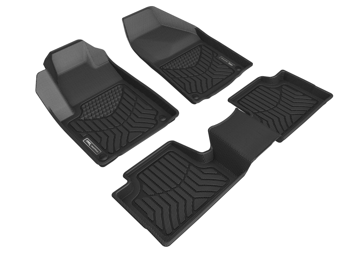 Picture of 3D MAXpider A5JP01501809 Jeep Cherokee Floor Mat for 2015-2021 Maxtrac R1 & R2&#44; Black